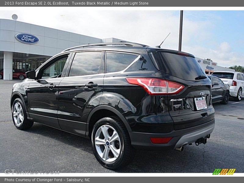 Tuxedo Black Metallic / Medium Light Stone 2013 Ford Escape SE 2.0L EcoBoost