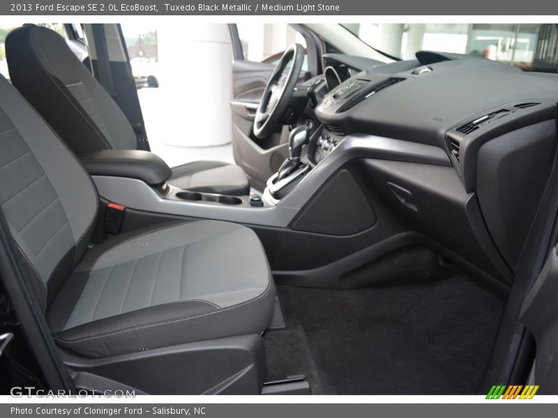 Tuxedo Black Metallic / Medium Light Stone 2013 Ford Escape SE 2.0L EcoBoost