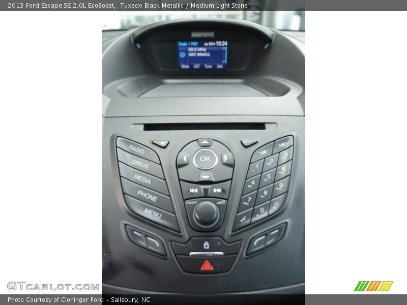 Tuxedo Black Metallic / Medium Light Stone 2013 Ford Escape SE 2.0L EcoBoost