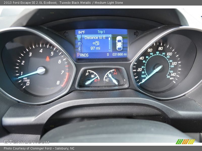 Tuxedo Black Metallic / Medium Light Stone 2013 Ford Escape SE 2.0L EcoBoost