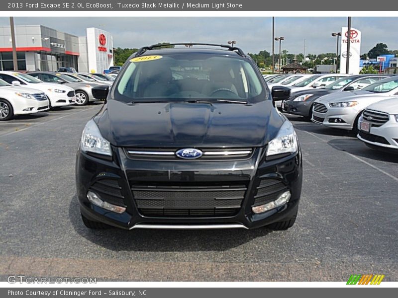 Tuxedo Black Metallic / Medium Light Stone 2013 Ford Escape SE 2.0L EcoBoost
