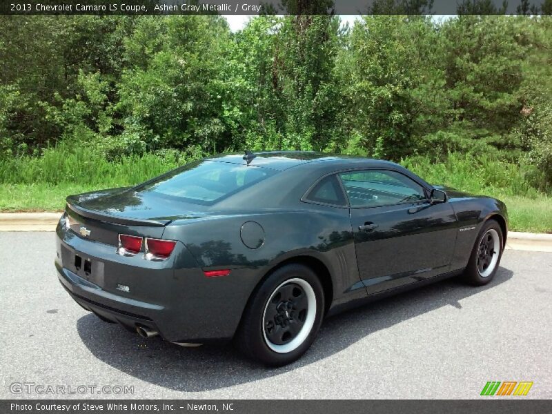 Ashen Gray Metallic / Gray 2013 Chevrolet Camaro LS Coupe