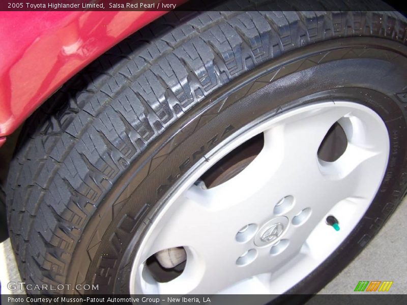 Salsa Red Pearl / Ivory 2005 Toyota Highlander Limited