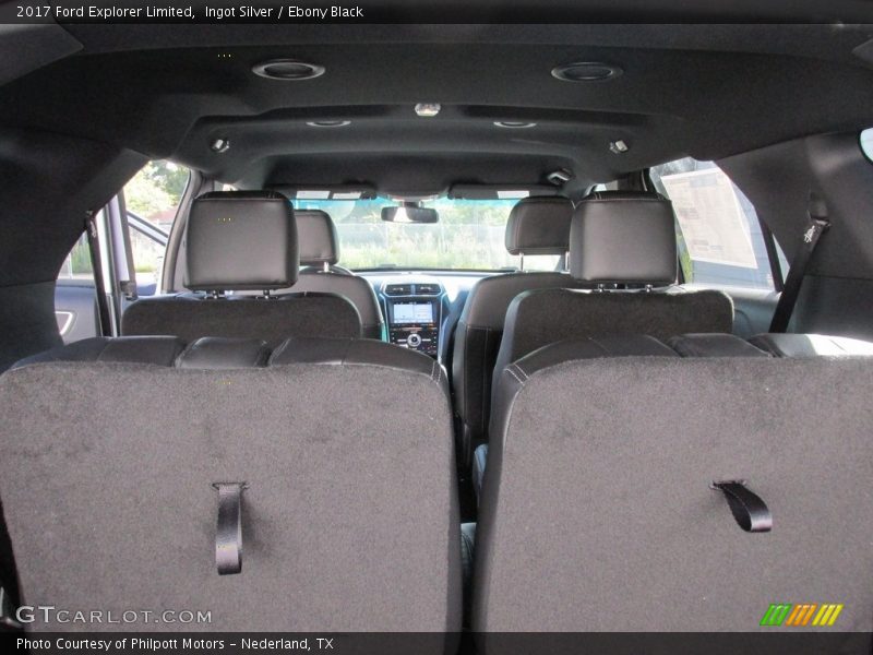 Ingot Silver / Ebony Black 2017 Ford Explorer Limited