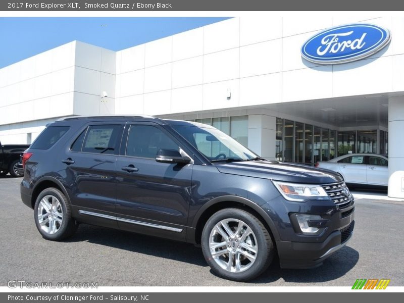 Smoked Quartz / Ebony Black 2017 Ford Explorer XLT