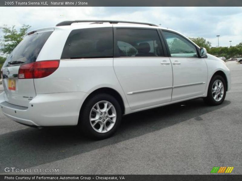 Natural White / Stone 2005 Toyota Sienna XLE