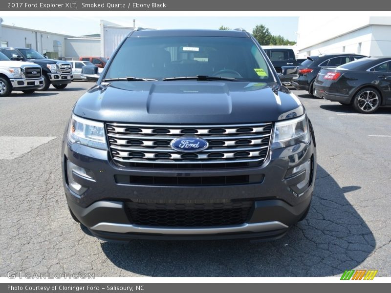 Smoked Quartz / Ebony Black 2017 Ford Explorer XLT