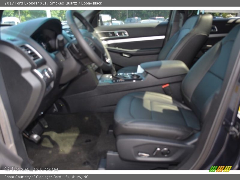 Smoked Quartz / Ebony Black 2017 Ford Explorer XLT