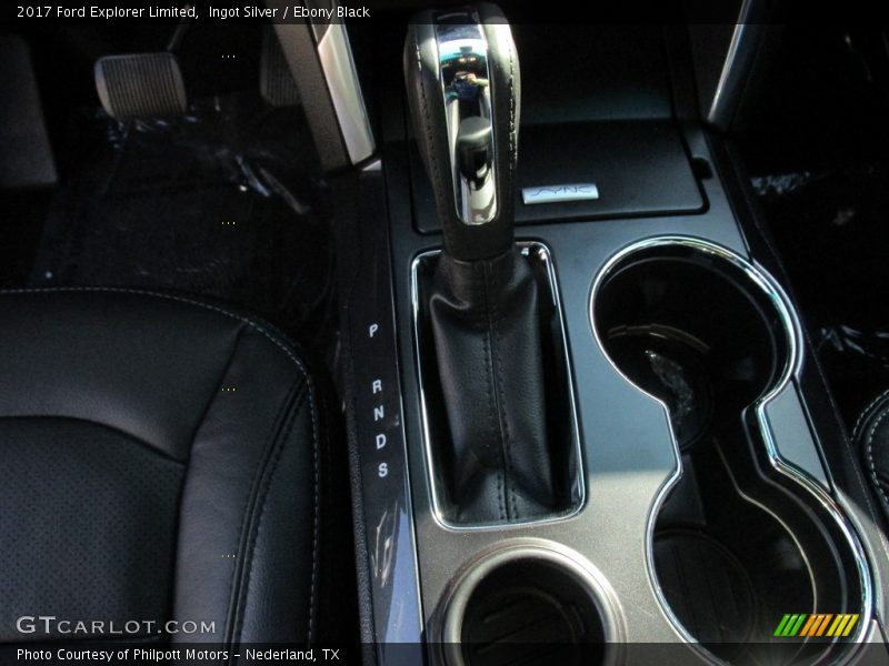 Ingot Silver / Ebony Black 2017 Ford Explorer Limited