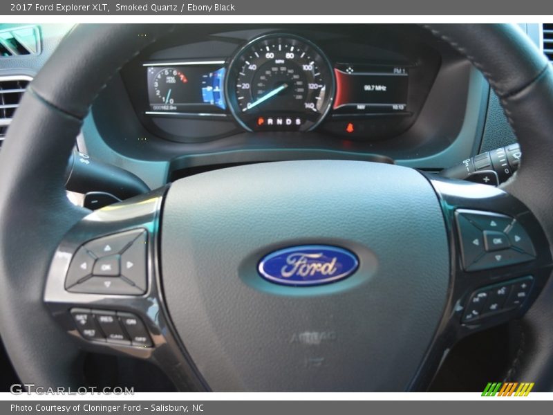 Smoked Quartz / Ebony Black 2017 Ford Explorer XLT