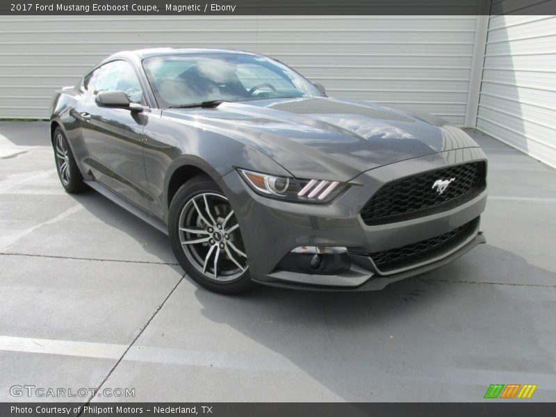 Front 3/4 View of 2017 Mustang Ecoboost Coupe