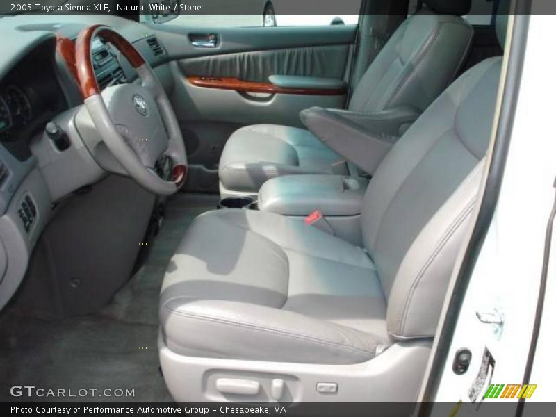 Natural White / Stone 2005 Toyota Sienna XLE