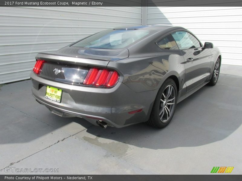 Magnetic / Ebony 2017 Ford Mustang Ecoboost Coupe