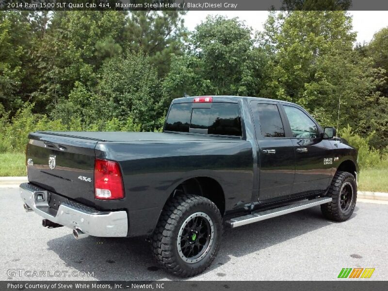 Maximum Steel Metallic / Black/Diesel Gray 2014 Ram 1500 SLT Quad Cab 4x4