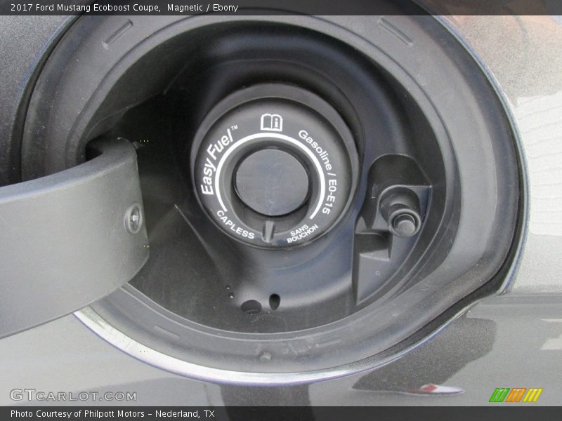 Magnetic / Ebony 2017 Ford Mustang Ecoboost Coupe