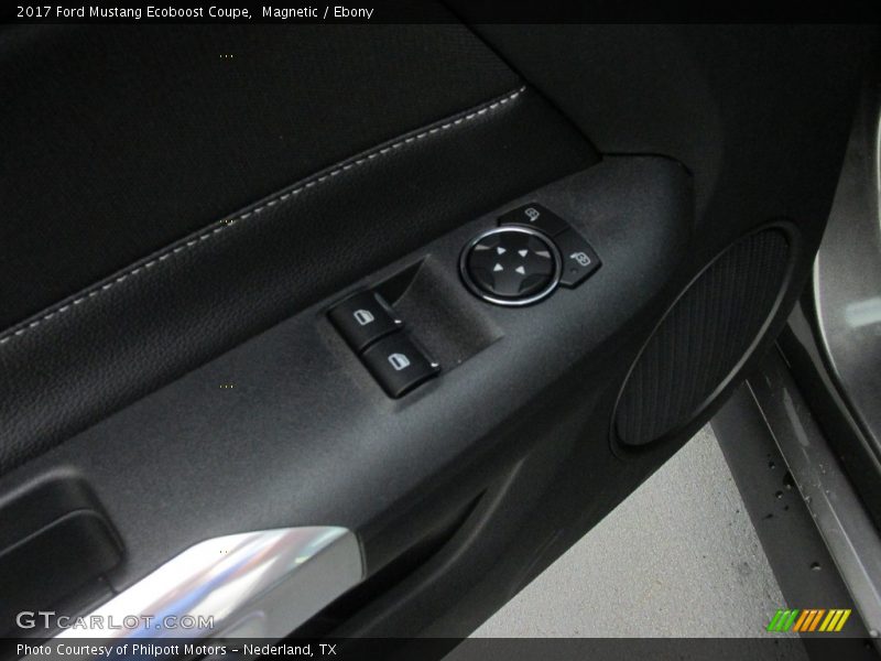 Magnetic / Ebony 2017 Ford Mustang Ecoboost Coupe