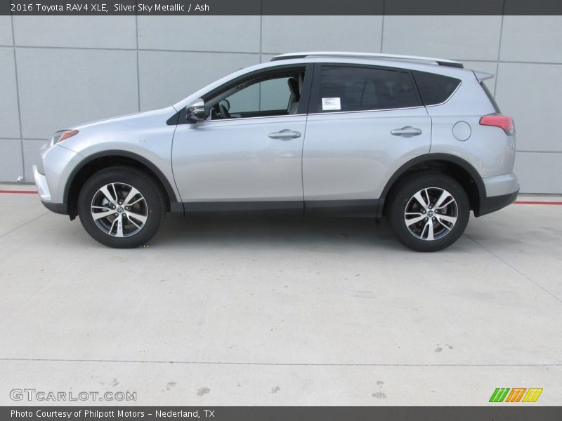 Silver Sky Metallic / Ash 2016 Toyota RAV4 XLE