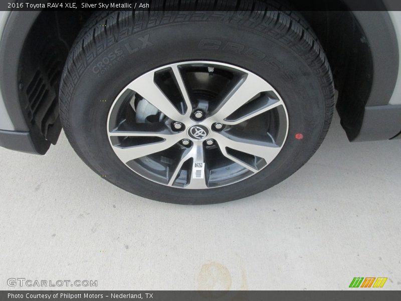 Silver Sky Metallic / Ash 2016 Toyota RAV4 XLE