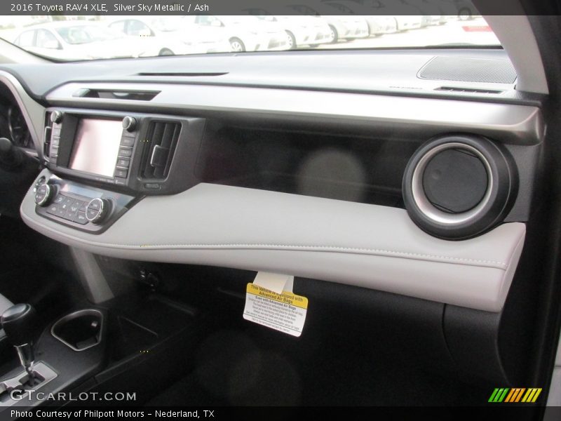 Silver Sky Metallic / Ash 2016 Toyota RAV4 XLE