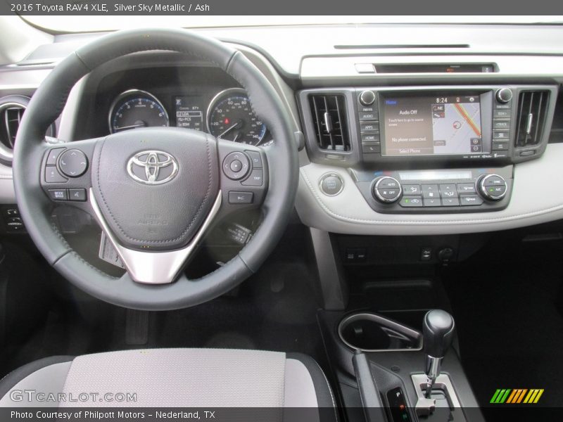 Silver Sky Metallic / Ash 2016 Toyota RAV4 XLE