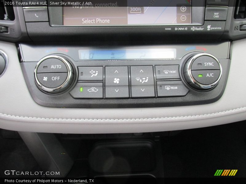 Silver Sky Metallic / Ash 2016 Toyota RAV4 XLE