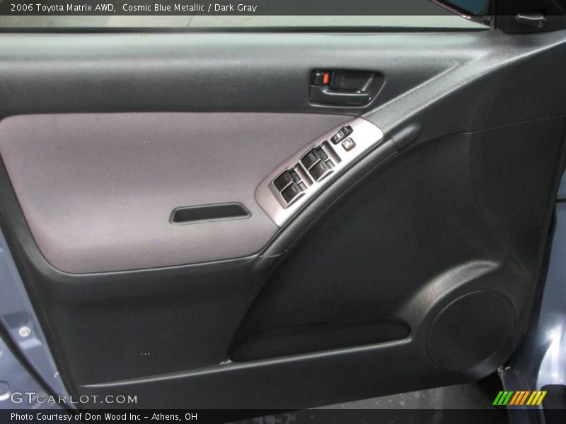 Cosmic Blue Metallic / Dark Gray 2006 Toyota Matrix AWD