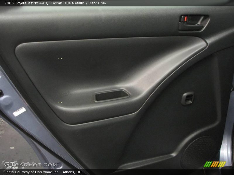 Cosmic Blue Metallic / Dark Gray 2006 Toyota Matrix AWD
