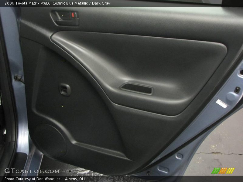 Cosmic Blue Metallic / Dark Gray 2006 Toyota Matrix AWD