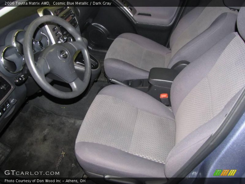 Cosmic Blue Metallic / Dark Gray 2006 Toyota Matrix AWD
