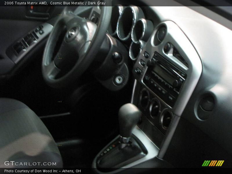Cosmic Blue Metallic / Dark Gray 2006 Toyota Matrix AWD
