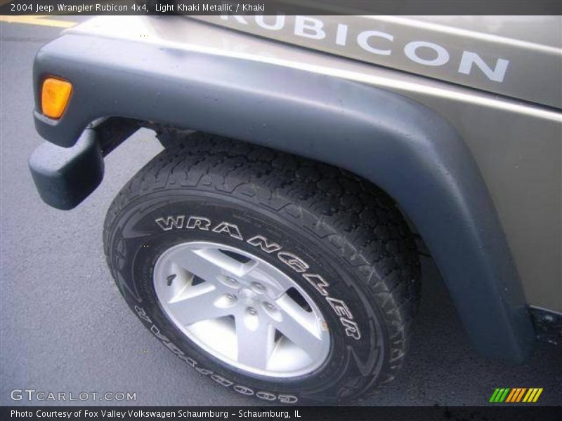 Light Khaki Metallic / Khaki 2004 Jeep Wrangler Rubicon 4x4