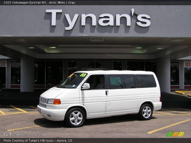 Arctic White / Gray 2003 Volkswagen EuroVan MV
