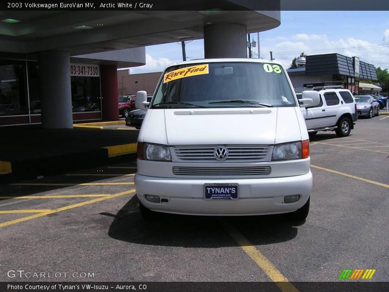 Arctic White / Gray 2003 Volkswagen EuroVan MV