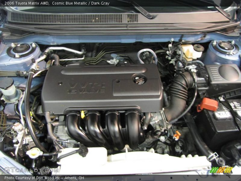 Cosmic Blue Metallic / Dark Gray 2006 Toyota Matrix AWD
