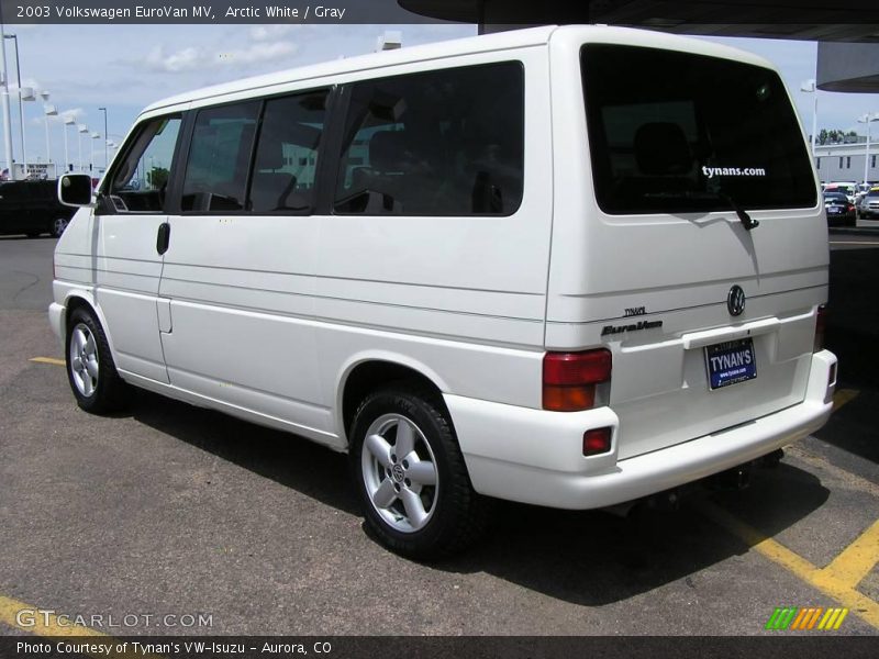 Arctic White / Gray 2003 Volkswagen EuroVan MV