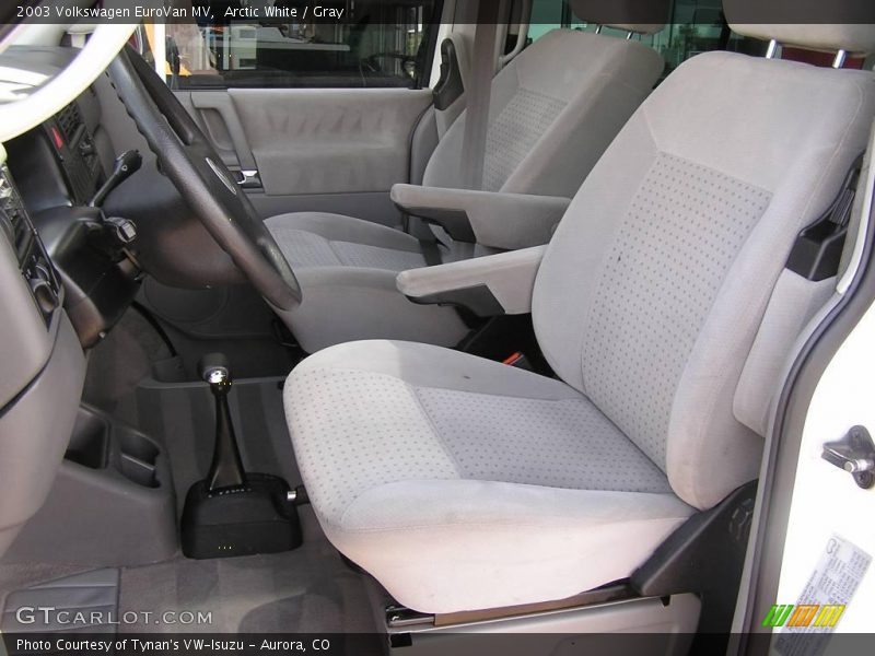 Arctic White / Gray 2003 Volkswagen EuroVan MV