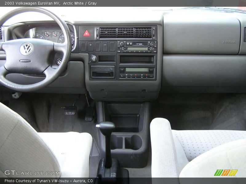 Arctic White / Gray 2003 Volkswagen EuroVan MV