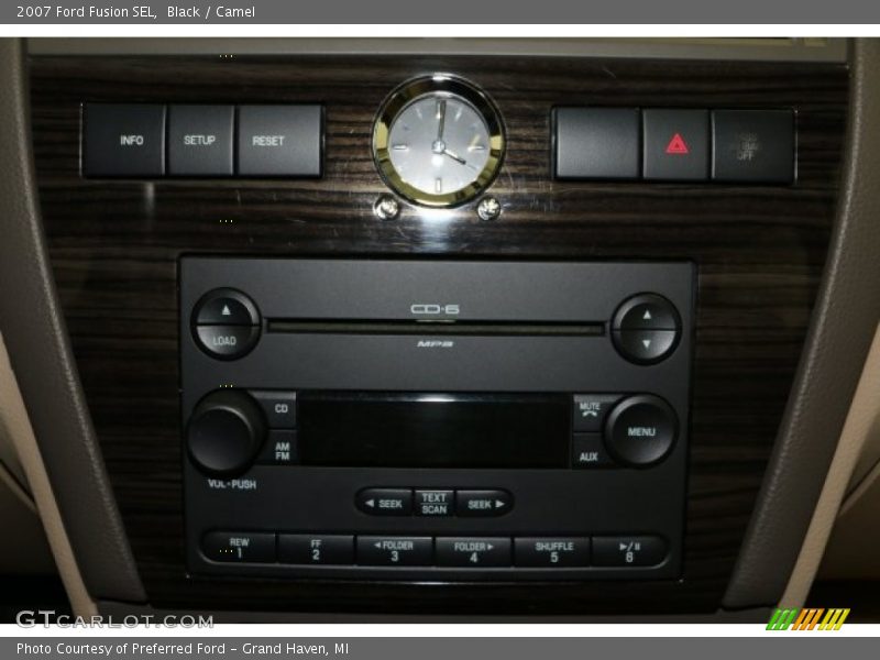 Black / Camel 2007 Ford Fusion SEL