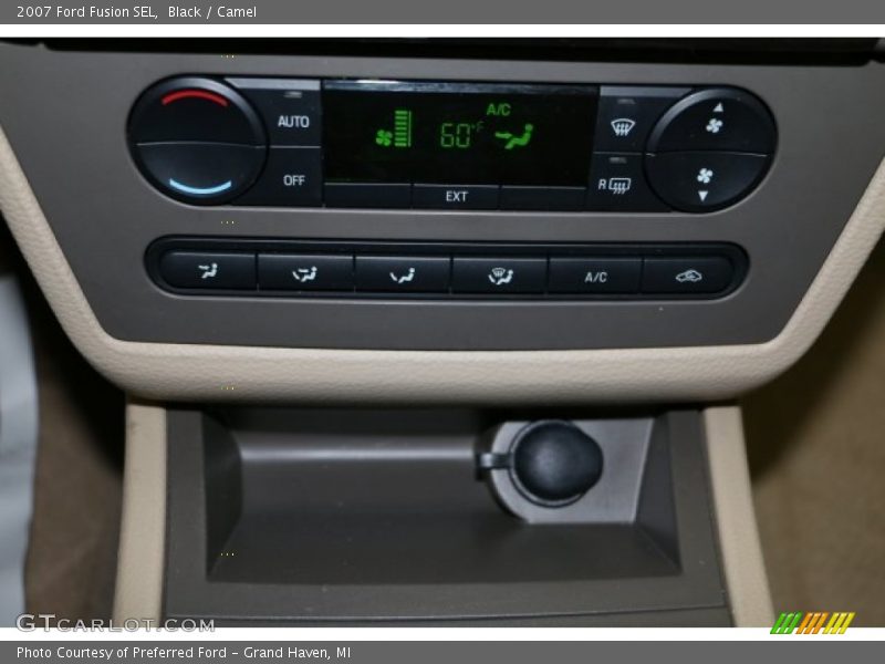 Black / Camel 2007 Ford Fusion SEL