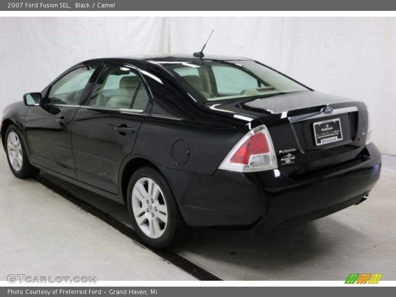 Black / Camel 2007 Ford Fusion SEL
