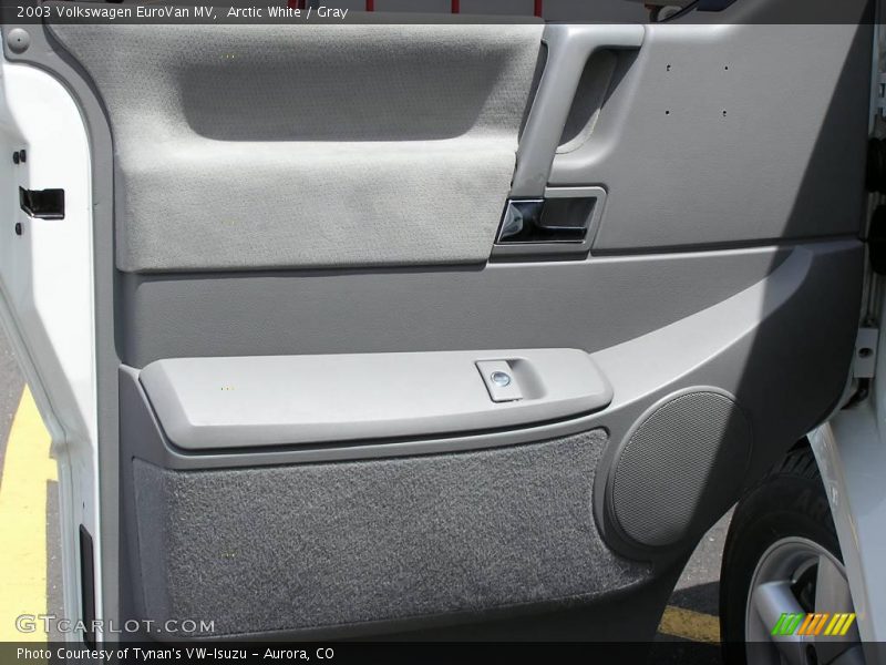 Arctic White / Gray 2003 Volkswagen EuroVan MV