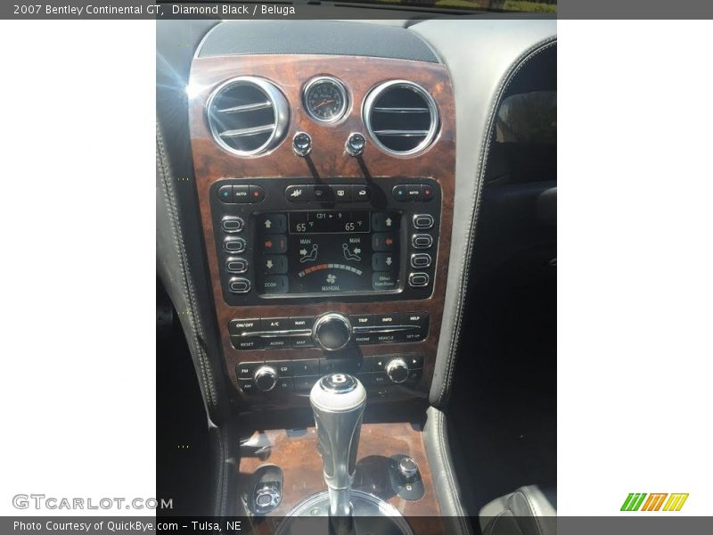 Diamond Black / Beluga 2007 Bentley Continental GT