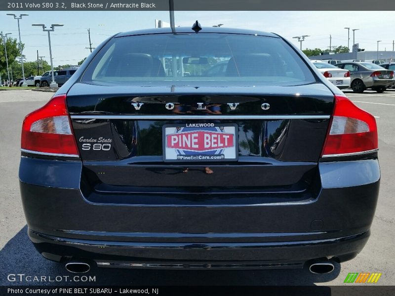 Black Stone / Anthracite Black 2011 Volvo S80 3.2