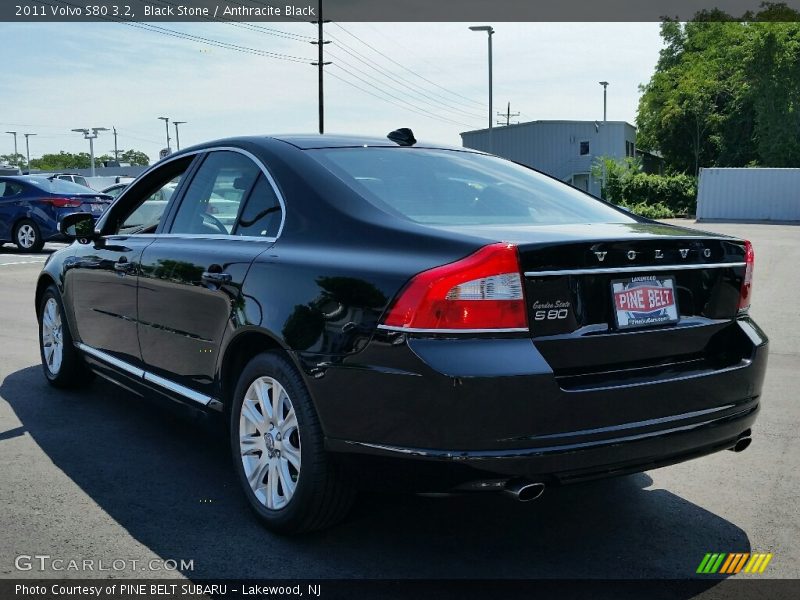 Black Stone / Anthracite Black 2011 Volvo S80 3.2