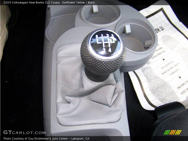 Sunflower Yellow / Black 2004 Volkswagen New Beetle GLS Coupe