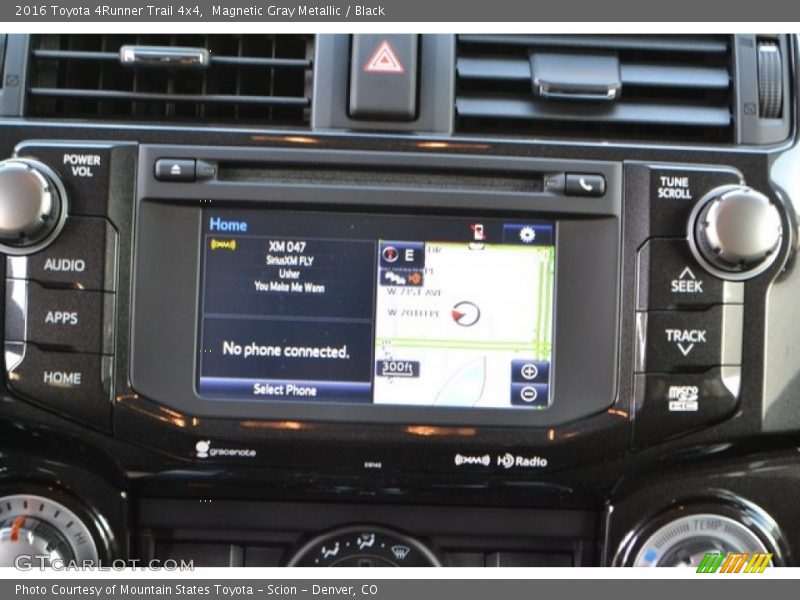 Magnetic Gray Metallic / Black 2016 Toyota 4Runner Trail 4x4