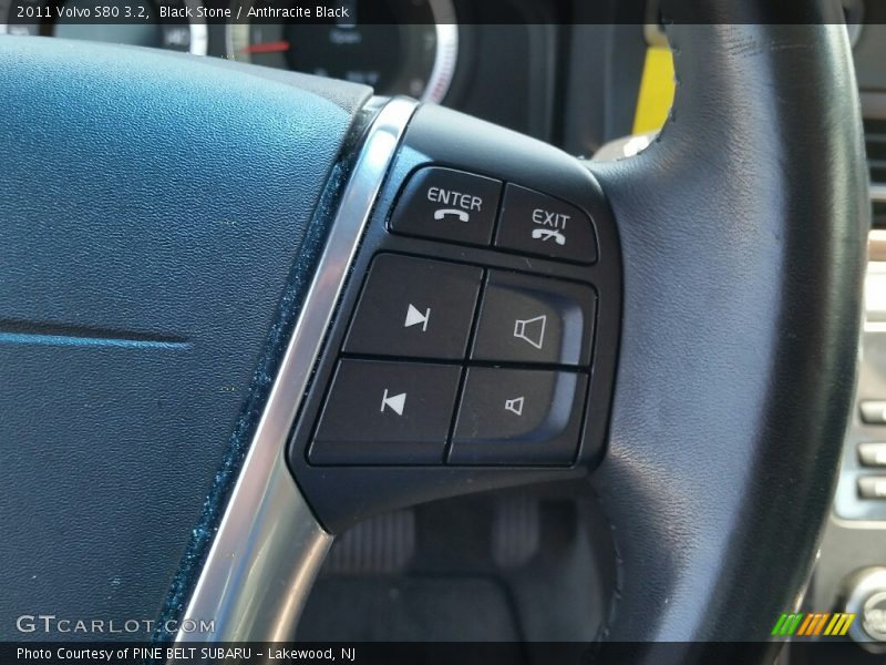 Black Stone / Anthracite Black 2011 Volvo S80 3.2