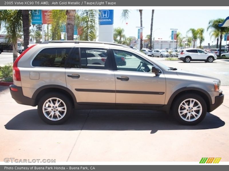 Ash Gold Metallic / Taupe/Light Taupe 2005 Volvo XC90 T6 AWD