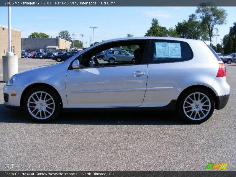Reflex Silver / Interlagos Plaid Cloth 2006 Volkswagen GTI 2.0T