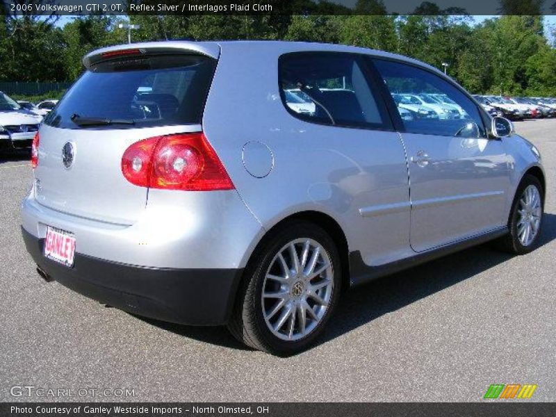 Reflex Silver / Interlagos Plaid Cloth 2006 Volkswagen GTI 2.0T